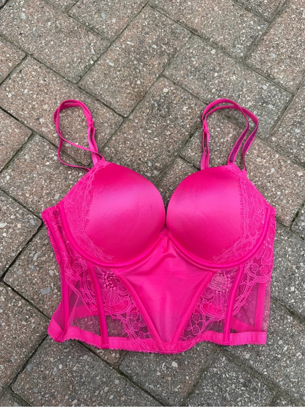 Victorias Secret Very Sexy Push-up Corset Top Size 34C